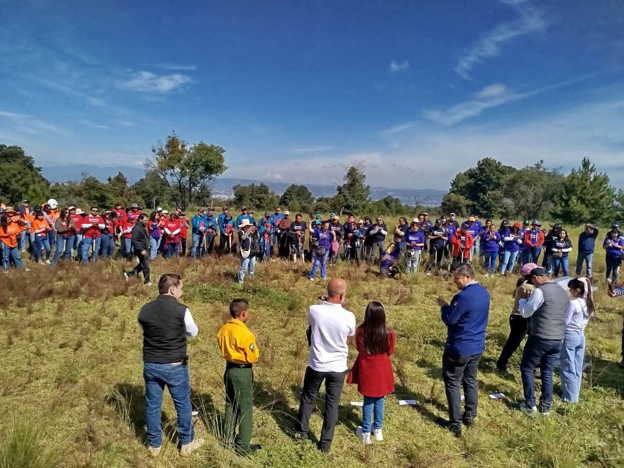 Chiautempan se suma a la Jornada Nacional de Reforestación